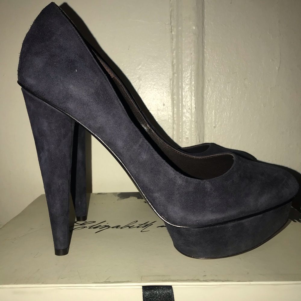 Elizabeth and James Suede Pumps